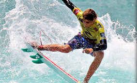 Noa Deane in action. Noa Deane in action.